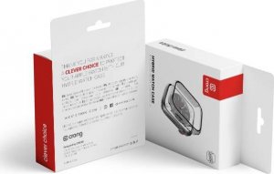 Crong Hybrid Watch Case - Etui ze szkłem Apple Watch 40mm (Clear) 5