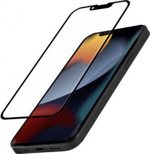 Crong Crong Anti-Bacterial 3D Armour Glass - Szkło hartowane 9H na cały ekran iPhone 14 Pro + ramka instalacyjna 2