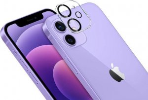 Crong Lens Shield - Szkło na aparat i obiektyw iPhone 12 2