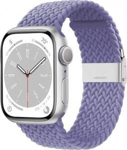 Crong Crong Wave Band – Pleciony pasek do Apple Watch 38/40/41 mm (fioletowy) 1