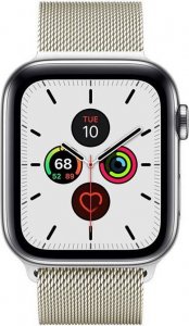 Crong Crong Milano Steel – Pasek ze stali nierdzewnej do Apple Watch 38/40/41 mm (szampański) 8