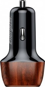 Ładowarka Energizer Ultimate - Ładowarka samochodowa USB-C & USB-A 38W PD + QC3.0 (Walnut) 3