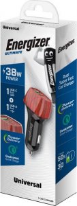 Ładowarka Energizer Ultimate - Ładowarka samochodowa USB-C & USB-A 38W PD + QC3.0 (Walnut) 4