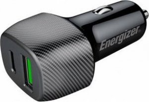 Ładowarka Energizer Energizer Ultimate - Ładowarka samochodowa USB-C & USB-A 38W PD + QC3.0 (Czarny) 1