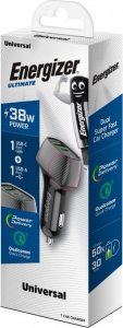 Ładowarka Energizer Energizer Ultimate - Ładowarka samochodowa USB-C & USB-A 38W PD + QC3.0 (Czarny) 5