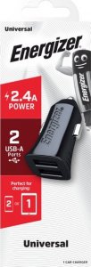 Ładowarka Energizer Energizer Classic - Ładowarka samochodowa 2x USB-A 2.4A 12W (Czarny) 3