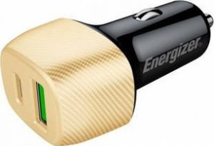 Ładowarka Energizer Energizer Ultimate - Ładowarka samochodowa USB-C & USB-A 38W PD + QC3.0 (Złoty / Czarny) 1