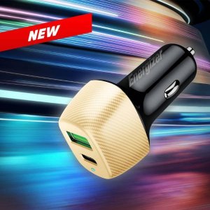 Ładowarka Energizer Energizer Ultimate - Ładowarka samochodowa USB-C & USB-A 38W PD + QC3.0 (Złoty / Czarny) 7
