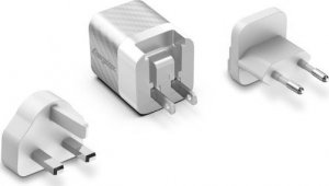 Ładowarka Energizer Ultimate - Ładowarka sieciowa Multiplug EU / UK / US GaN 20W PD (Srebrny) 2