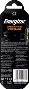 Kabel USB Energizer Lightning - mini Jack 3.5 mm 1.5 m Biały (C41ROJALIHT) 3