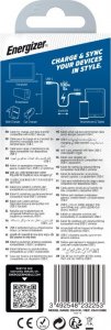 Kabel USB Energizer USB-C - USB-C 2 m Czarny (C541CKBK) 5