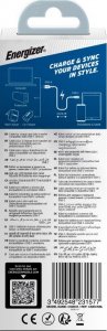 Kabel USB Energizer USB-A - USB-C 2 m Niebieski (C520CKBL) 4