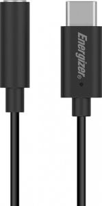 Adapter AV Energizer Energizer Ultimate - Adapter audio USB-C do jack 3,5 mm 11 cm (Czarny) 1
