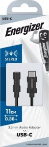 Adapter AV Energizer Energizer Ultimate - Adapter audio USB-C do jack 3,5 mm 11 cm (Czarny) 4