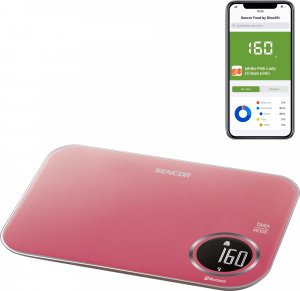 Waga kuchenna Sencor SKS 7074RD z Bluetooth 3