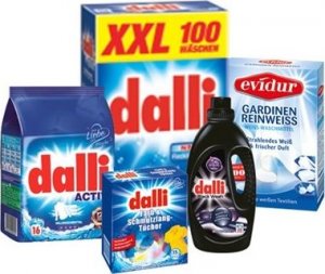 Płyn do płukania DALLI Proszek do prania DALLI Color Plus 16 prań 1,04 kg 2