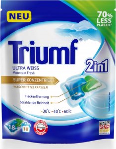 TRIUMF Kapsułki do prania TRIUMF Ultra Weiss 18 szt 1