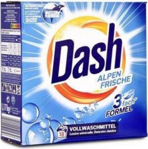 DASH Proszek do prania DASH Alpen Frische Whites 18 prań 1,17 kg 1