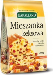 bakalland Mieszanka keksowa BAKALLAND mix owoców 400 g 1