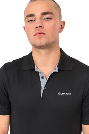 Hi-Tec Koszulka męska Site Black/Silver r. XXL 3