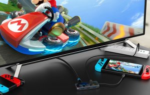 HUB USB Vention Adapter 5w1 Vention TFBHB Hub USB-C do HDMI 4K@60Hz, 3x USB 3.0, PD (szary) 4