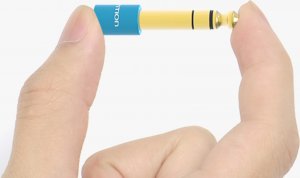 Adapter AV Vention Adapter Audio Vention VAB-S01-L Jack 3.5mm męski do 6.5mm Jack żeński 3