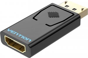 Adapter AV Vention DisplayPort - HDMI czarny (HBKB0) 1