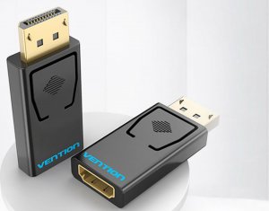 Adapter AV Vention DisplayPort - HDMI czarny (HBKB0) 3