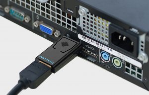 Adapter AV Vention DisplayPort - HDMI czarny (HBKB0) 6