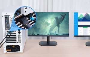 Adapter AV Vention Adapter HDMI - DVI AILB0 (czarny) 2