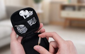 Adapter AV Vention Adapter audio 3.5mm mini jack (żeński) do 3.5mm (męski) Vention, VAB-S02 (złoty) 3