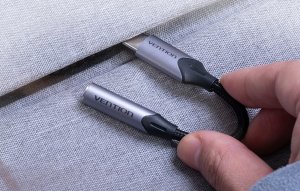 Adapter USB Vention Adapter jack USB-C do 3.5MM Vention BGJHA 0.1m 2