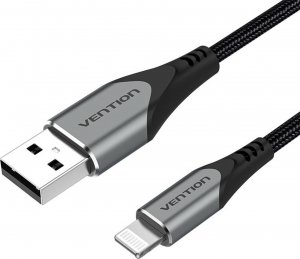 Kabel USB Vention USB-A - Lightning 1 m Szary (LABHF) 1