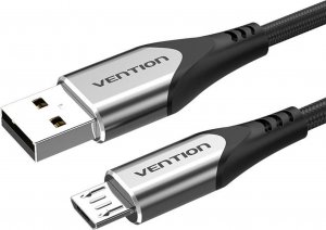 Kabel USB Vention USB-A - microUSB 1 m Szary (COAHF) 1