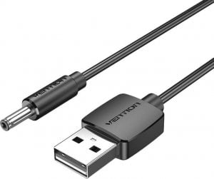 Kabel USB Vention USB-A - mini Jack 3.5 mm 1 m Czarny (CEXBF) 1