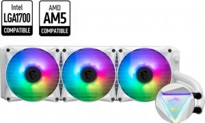 Chłodzenie wodne MSI MAG CoreLiquid 360R V2 Białe (306-7ZW1B53-813) 2