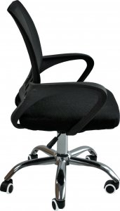 Krzesło biurowe Chiccot FOTEL BIUROWY WENTYLOWANY OBROTOWY Model: PS91 Kolor: Czarny 4
