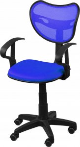 Krzesło biurowe Chiccot Fotel biurowy wentylowany obrotowy Model: PS89 Kolor: Niebieski 2