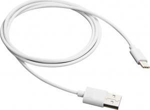 Kabel USB Canyon CANYON Kabel USB/USB-C, UC-1, 5W, 1m, Biały 1
