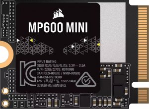 Dysk SSD Corsair MP600 Mini 1TB M.2 2230 PCI-E x4 Gen4 NVMe (CSSD-F1000GBMP600MN) 1
