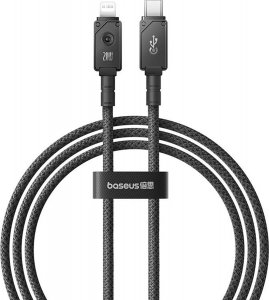 Kabel USB Baseus USB-C - Lightning 1 m Czarny (P10355803111-00) 12