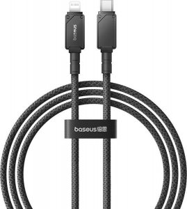 Kabel USB Baseus USB-C - Lightning 1 m Czarny (P10355803111-00) 9