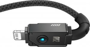 Kabel USB Baseus USB-C - Lightning 2 m Czarny (P10355803111-01) 8