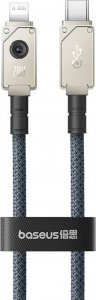 Kabel USB Baseus USB-C - Lightning 2 m Granatowy (P10355803221-01) 10