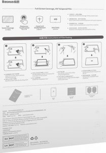 Baseus Szkło hartowane Baseus Crystal 0.3mm do tabletu Huawei MatePad 11 10.95" 24
