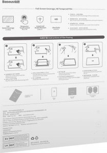 Baseus Szkło hartowane Baseus Crystal 0.3mm do tabletu Huawei MatePad/MatePad Pro 10.8" 24