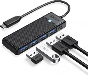 HUB USB Orico PAPW4A-C3-015-BK-EP 4x USB-A 3.0 (PAPW4A-C3-015-BK-EP) 2