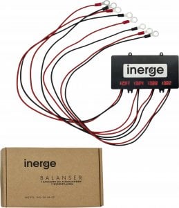 Inerge Balanser 4 kanałowy do akumulatorów z wyświetlaczem BAL-04-48-02 1