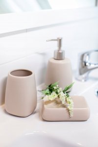 Dozownik do mydła Kadax Dozownik Do Mydła Szamponu Żelu W Płynie 400 ml 10