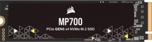 Dysk SSD Corsair MP700 1TB M.2 2280 PCI-E x4 Gen5 NVMe 2.0 (CSSD-F1000GBMP700R2) 1